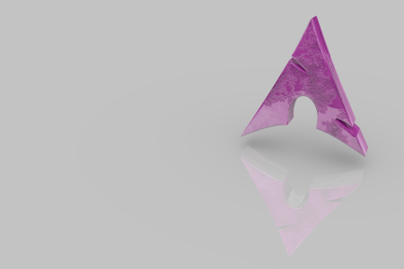 Arch Logo Purple